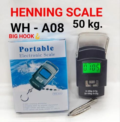 Portable electronic scale WH-A08 Mini scale | Digital Hand weight Scale